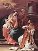 Heilige Familie und der Hl. Ignatius von Loyola Sebastiano Ricci